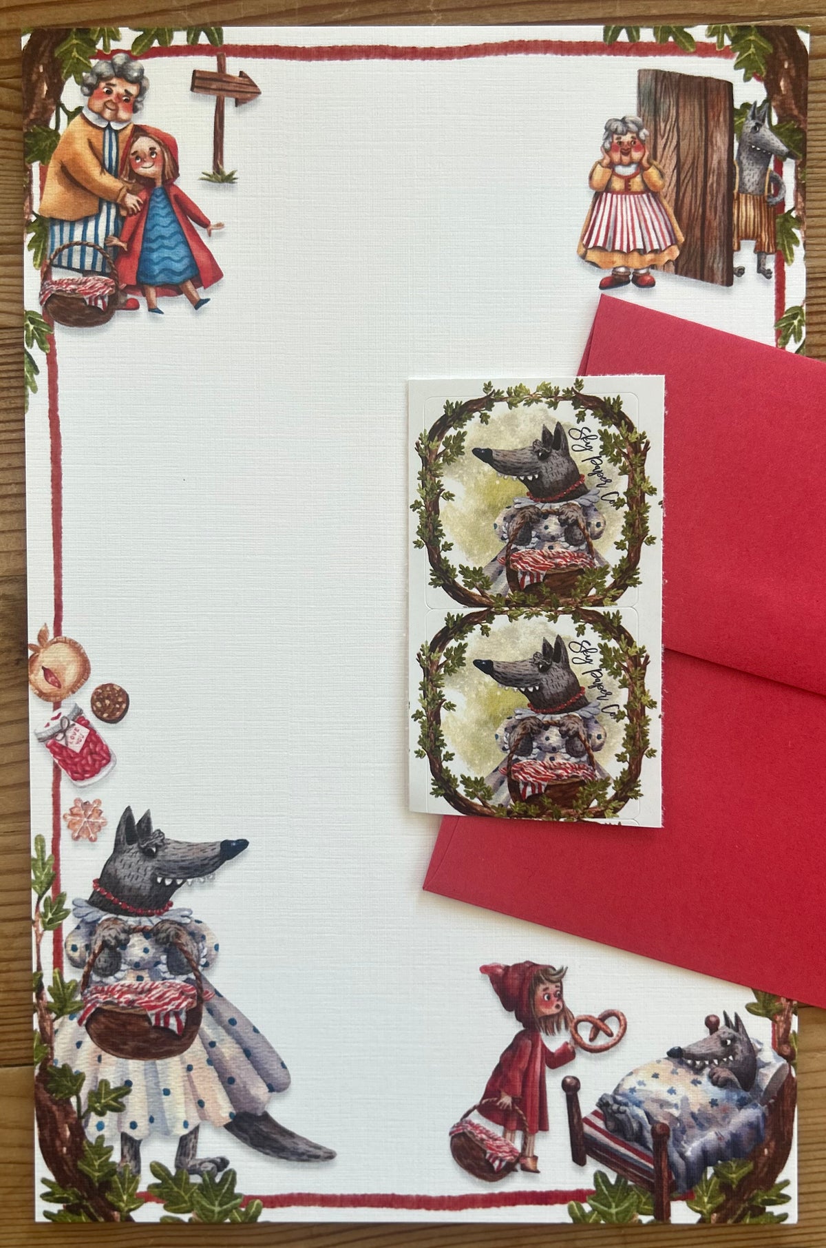 Little Red Letter Set