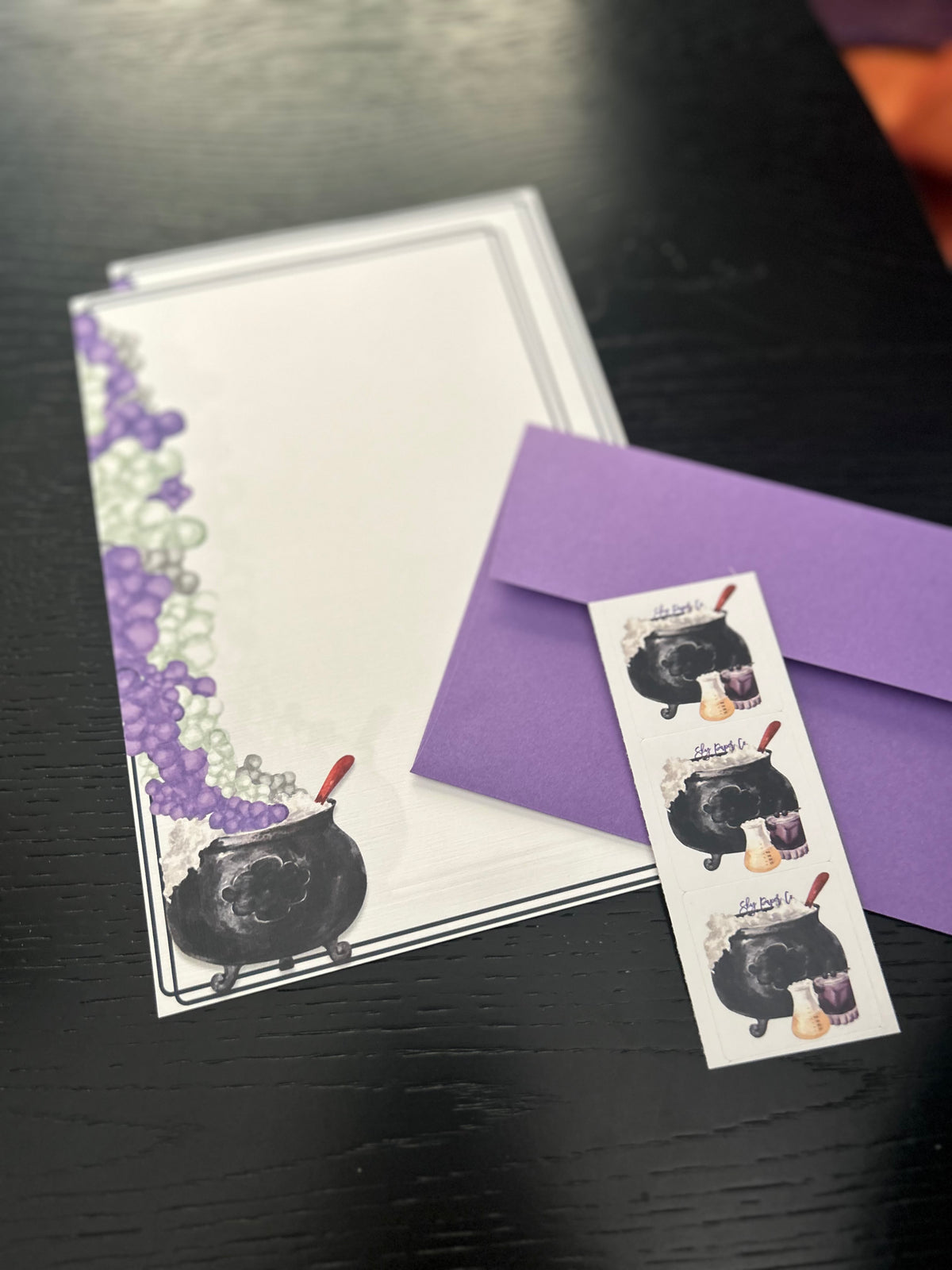 Cauldron Magic Letter Set