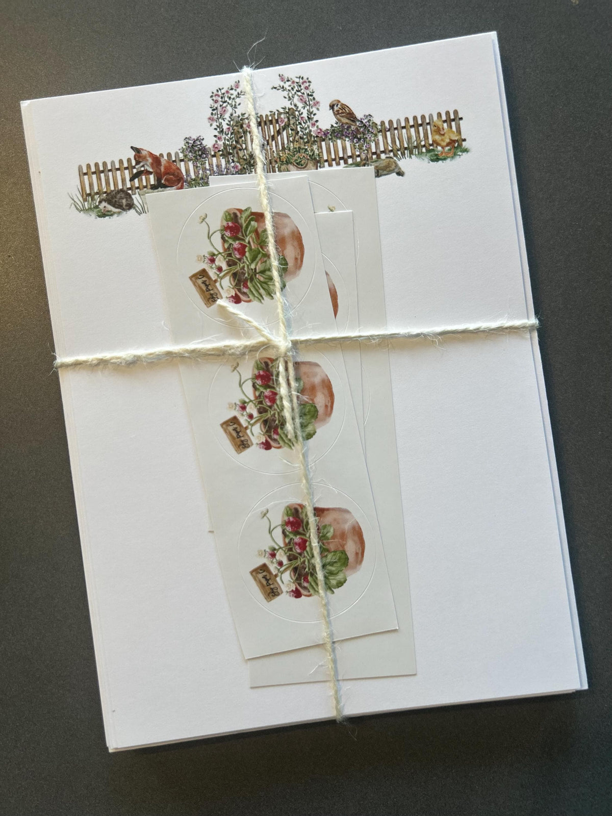 Fox in the Garden: Set of 8