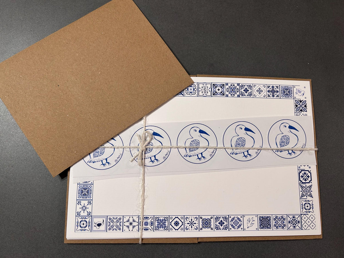 Azulejos-Style Letter Set