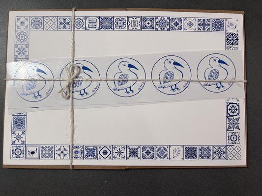 Azulejos-Style Letter Set