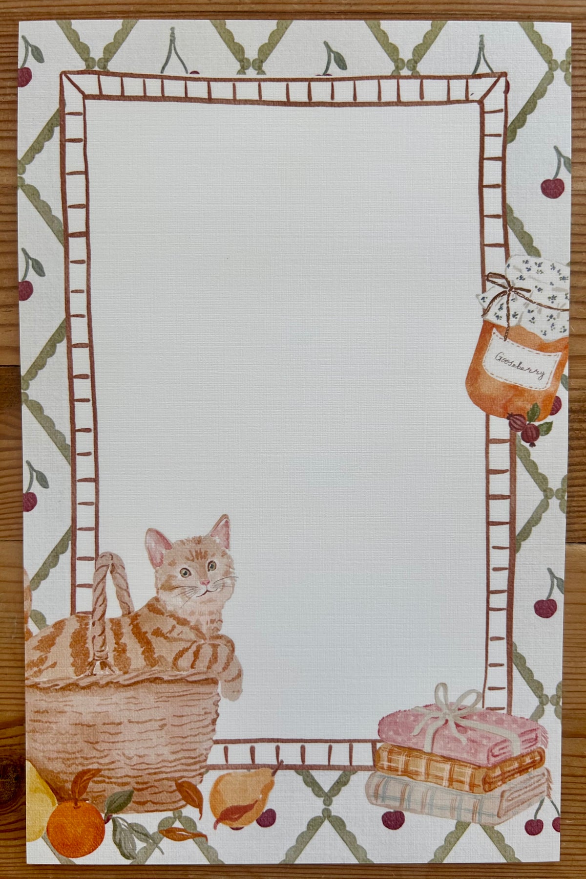 Autumn Kitty Letter Set