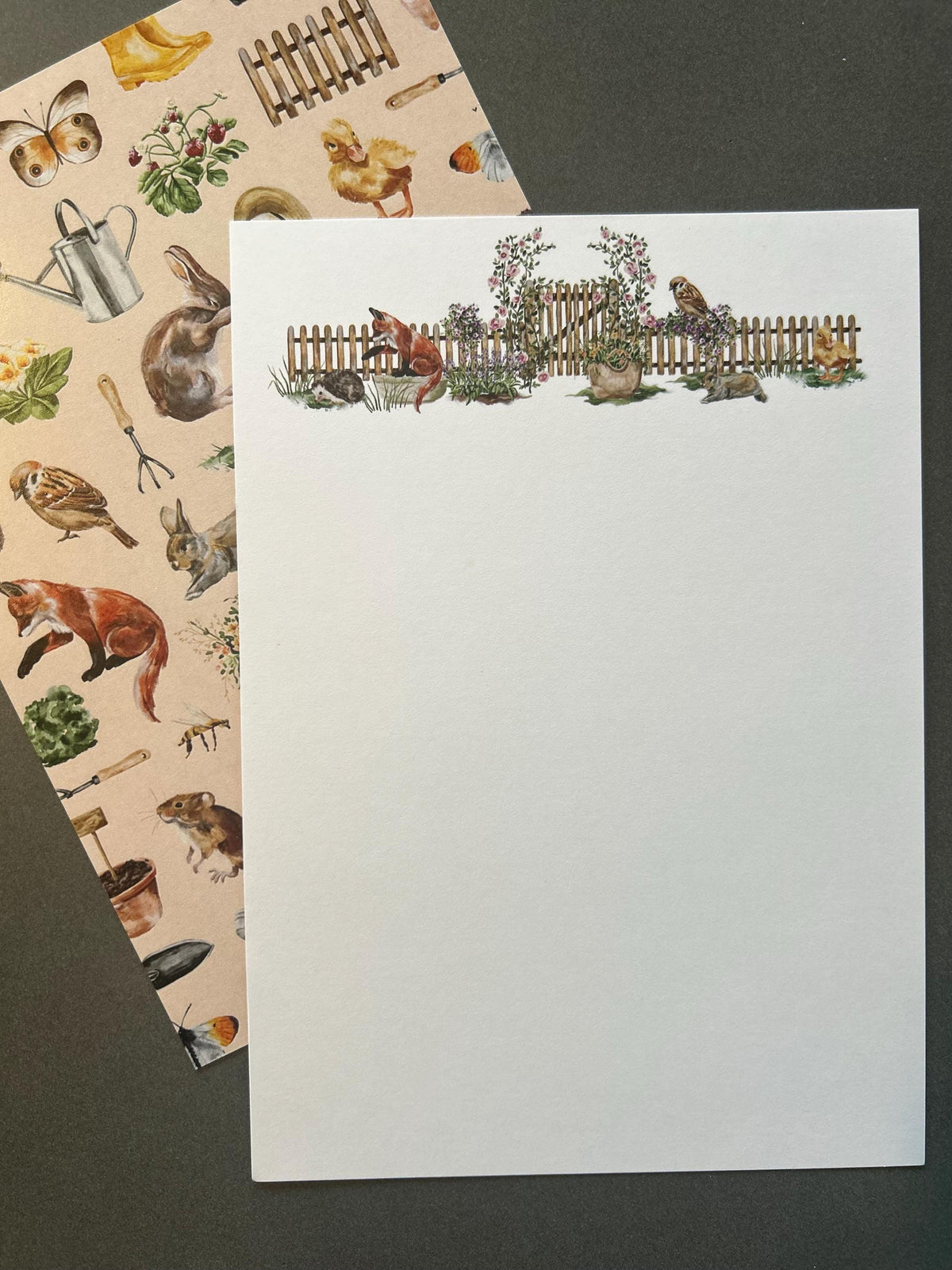 Fox in the Garden: Set of 8