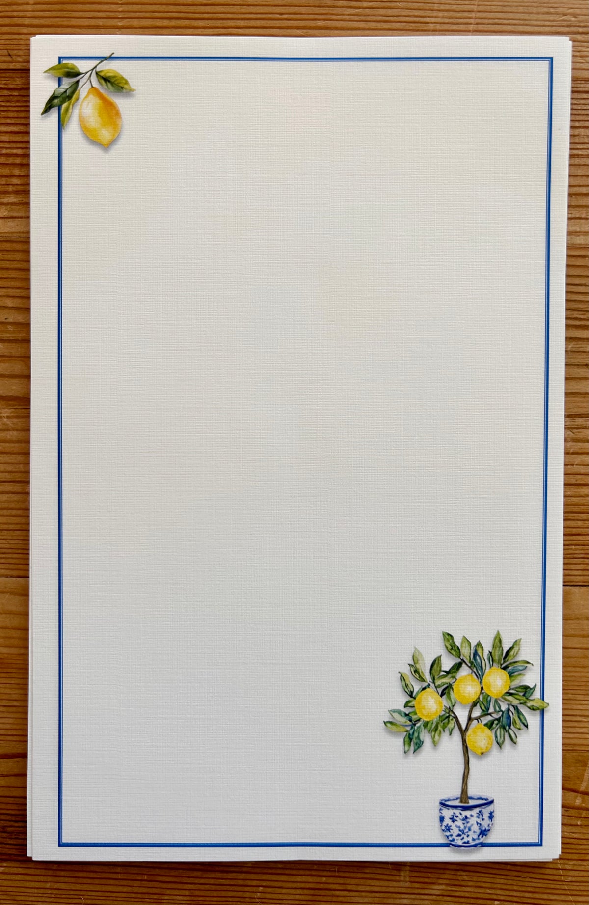 Lemon Tree Letter Set