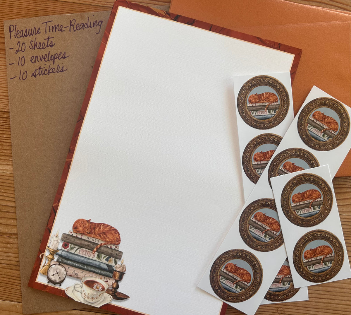 Pleasure Time Reading Letter Set