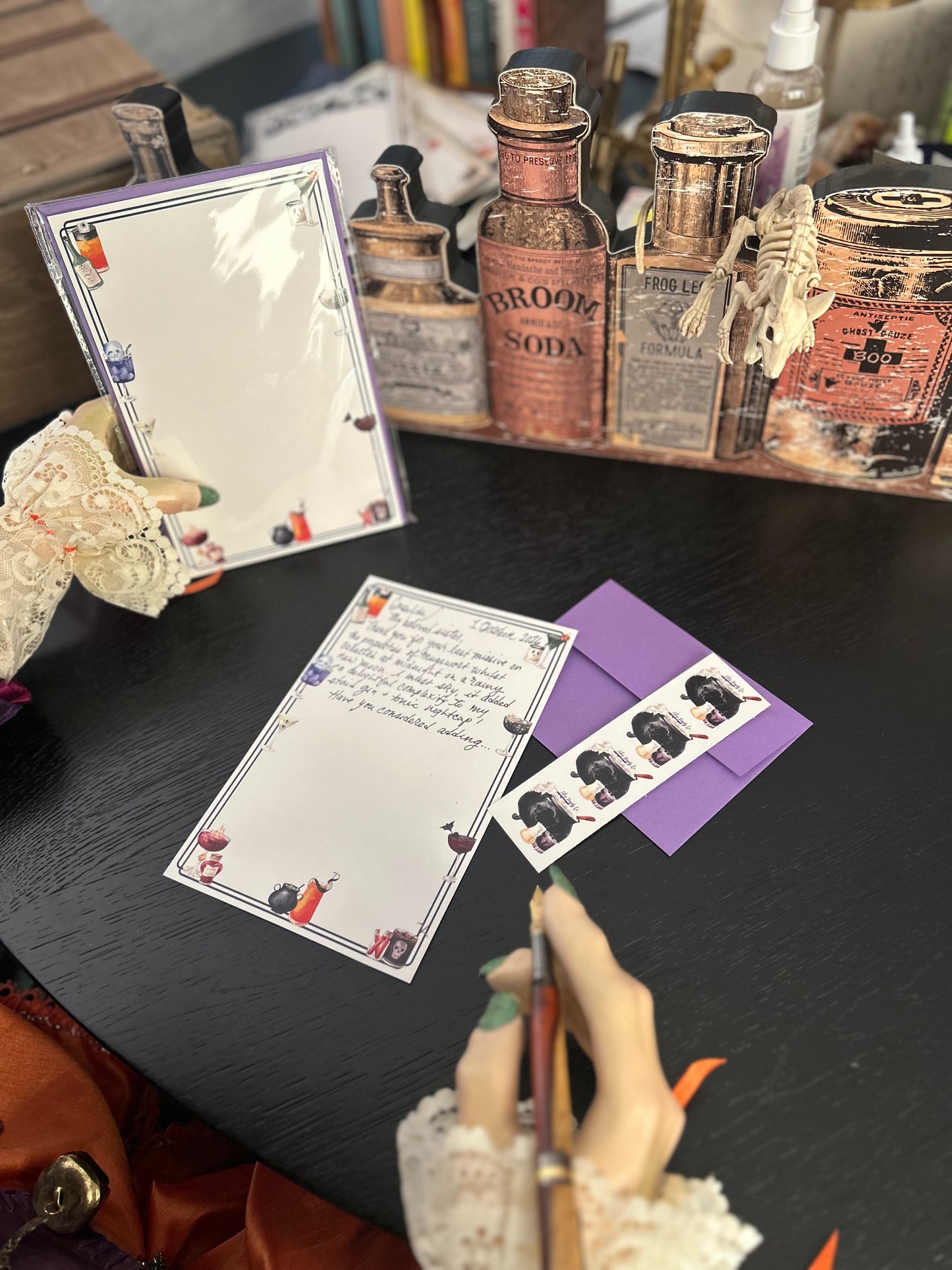 Witches’ Brew Letter Set