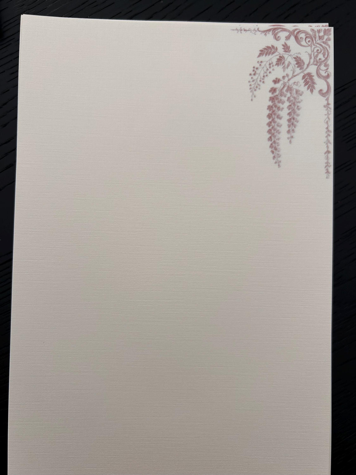 Toile Garden Letter Set